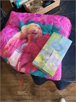 1994 Barbie Sleeping Bag & Barbie