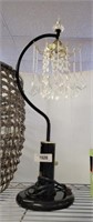 LAMP WITH CRYSTALS