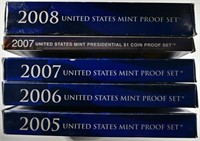 2005-08 US PROOF SETS