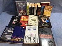 Great Book Lot Including Author John Grisham,