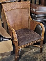 Wicker/Rattan Arm Chair