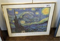 VAN GOGH STARRY NIGHT PRINT