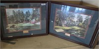 PR AUGUSTA NATIONAL PRINTS: 12TH AND 13TH HOLES