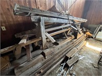 WOOD BEAMS OF ALL DIFFERENT SIZES