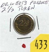 1930's merchandise token