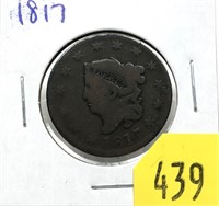 1817 U.S. large cent