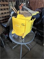 TABLE AND MOP BUCKET
