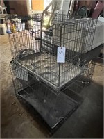 PET CRATES AND DOG HOUSE