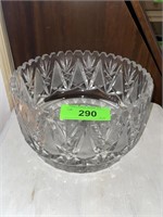 CRYSTAL BOWL 10 x 10 x 6