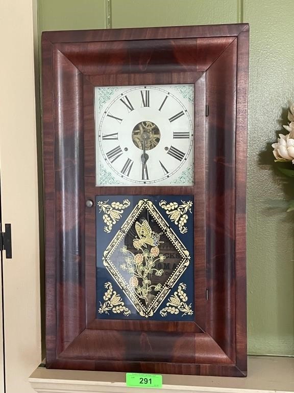 VINTAGE SETH THOMAS CLOCK (UNTESTED)  16 x 4 x 26