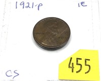 1921 Lincoln cent