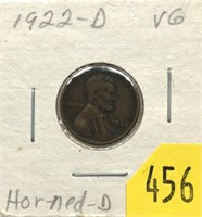 1922-D Lincoln cent