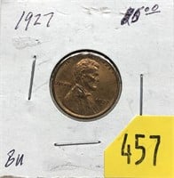 1927 Lincoln cent