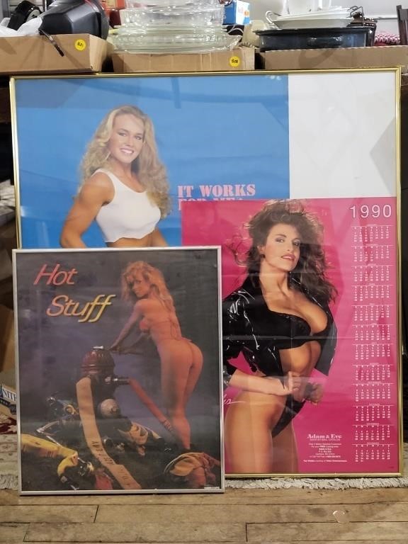 Pin Up Model Posters