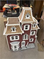 Wooden doll house