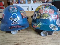 2 Uniquely Decorated Safety Helmets Type 1&2