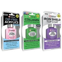 Dip-free Acrylic Collagen Builder Iron Shield 3 Pc