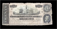 1864 $20 Confederate States