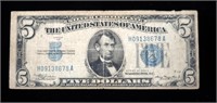 $5 Silver certificate, series of 1934A