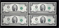 x4- $2 Federal Reserve notes, series of 1995, 2003