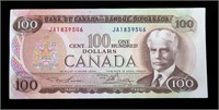 $100 Canadian note, series of 1975