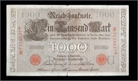 1910 German bank note