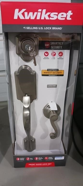 KWIKSET FRONT DOOR LOCK SET