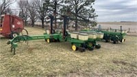 John Deere 7000 12 row planter, add on marker arms