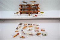 30 ASSORTED FISHING LURES: