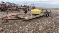 Donaque trailer, 8’X28’ no contents just trailer