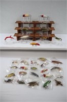 30 OLD FISHING LURES: