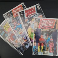 Four DC Comics Justice League Europe
