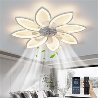 35" Ceiling Fans with Lights Remote Control