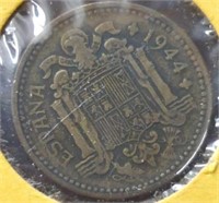 1944 Spanish coin