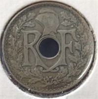 1924 French coin