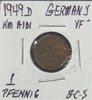 1949 German coin