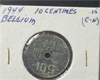 1944 Belgium coin