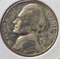 Uncirculated 1969 d. Jefferson nickel