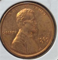 Uncirculated 1969 S. Lincoln penny