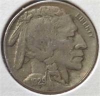 1929 S. Buffalo nickel
