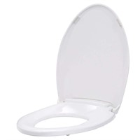 LumaWarm Heated Nightlight Toilet Seat White