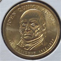 AU John Quincy Adams, US presidential $1 coin