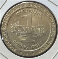 Casino St. Charles $1 gaming token