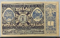 1920 German bank note