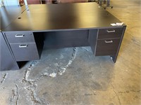 Espresso Kneehole Desk