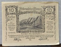 1920 German bank note