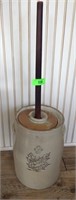 VINTAGE MONMOUTH POTTERY BUTTER CHURN- SEE PICS>>>