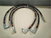 3 Parker Hydraulic Hoses