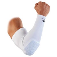 McDavid Arm HEX Tech Padded Shooter Sleeve White