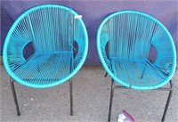 2 Designer Patio Chairs
